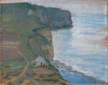 Cap d'Antibes, Mistral, Claude Monet, 270mm by 346mm, 1885, pastel, Museum of Fine Arts Boston