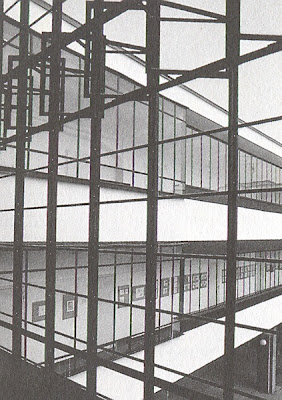 Walter Gropius’ building for Dessau Bauhaus.
