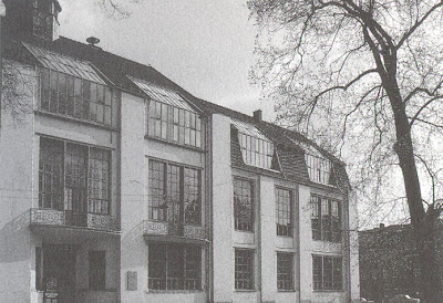 Henry van de Velde’s building of 1904, housed The Bauhaus from 1919 to 1925.